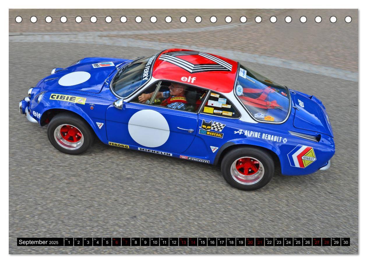 Bild: 9783435356515 | Renault Alpine A110 (Tischkalender 2025 DIN A5 quer), CALVENDO...