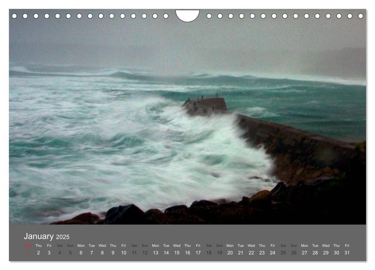 Bild: 9781325959518 | Cornwall's Coast by Tony Mills (Wall Calendar 2025 DIN A4...