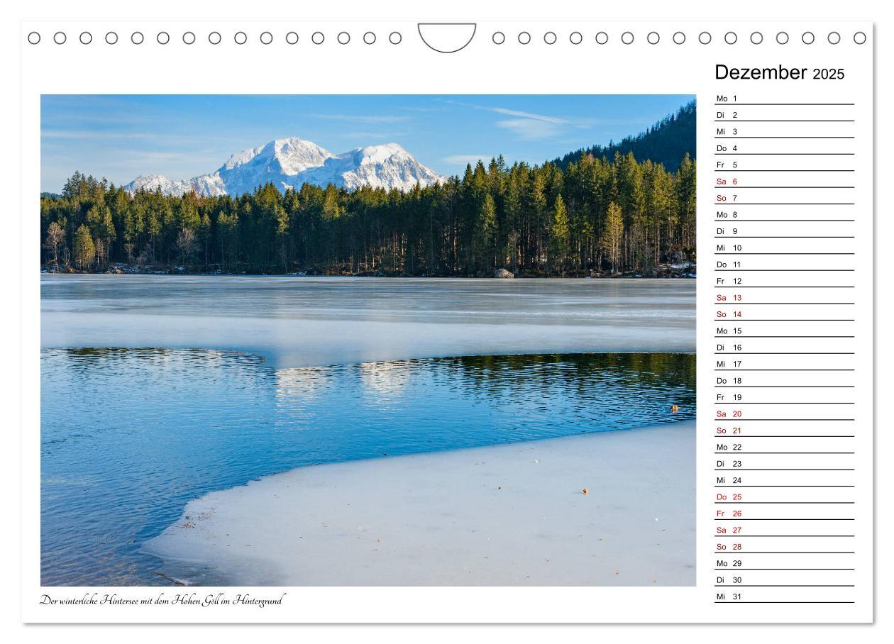 Bild: 9783435357086 | Rund um den Hintersee und Zauberwald (Wandkalender 2025 DIN A4...