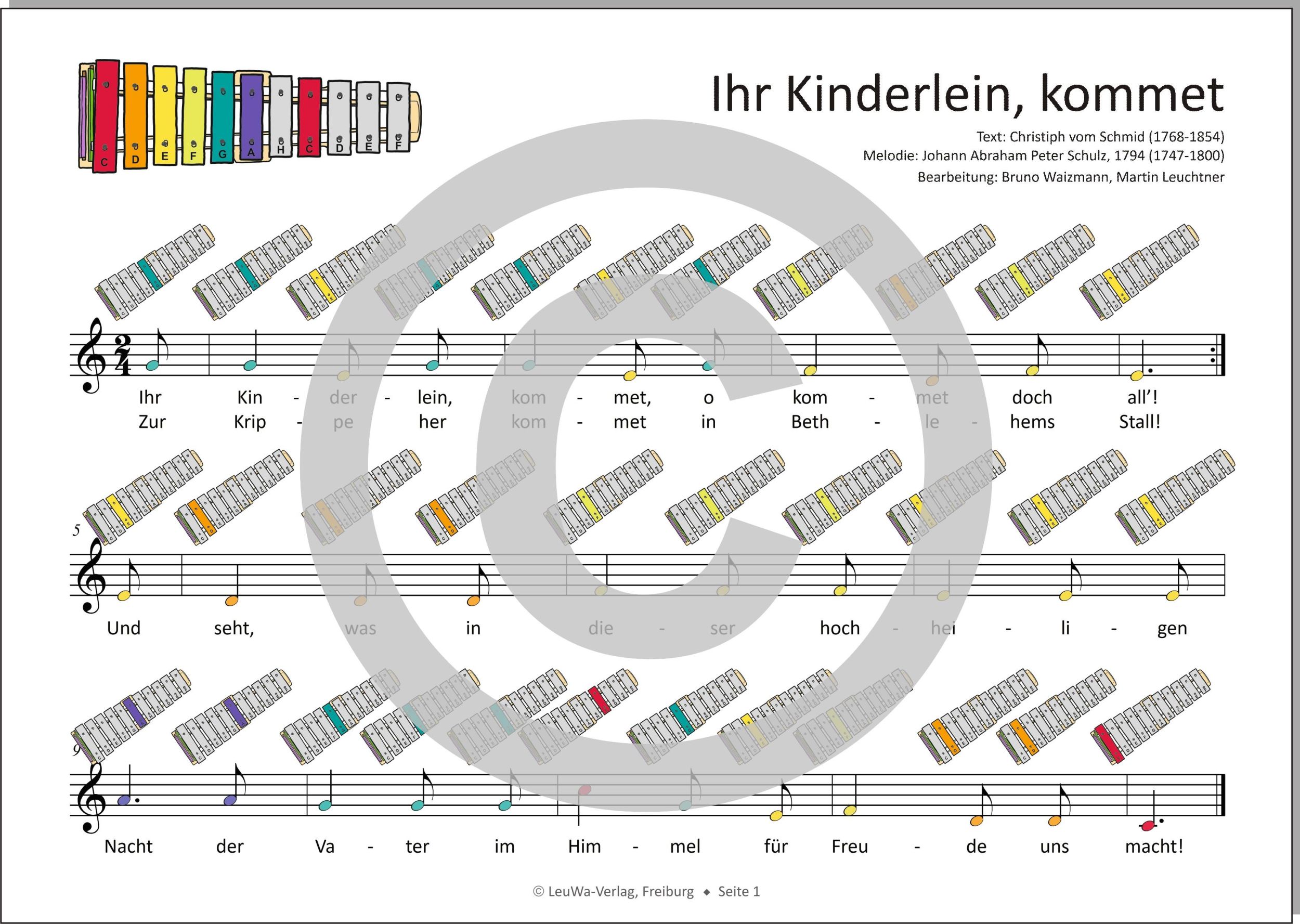 Bild: 9783940533302 | Einfacher!-Geht-Nicht: 24 Weihnachtslieder für das SONOR BWG...