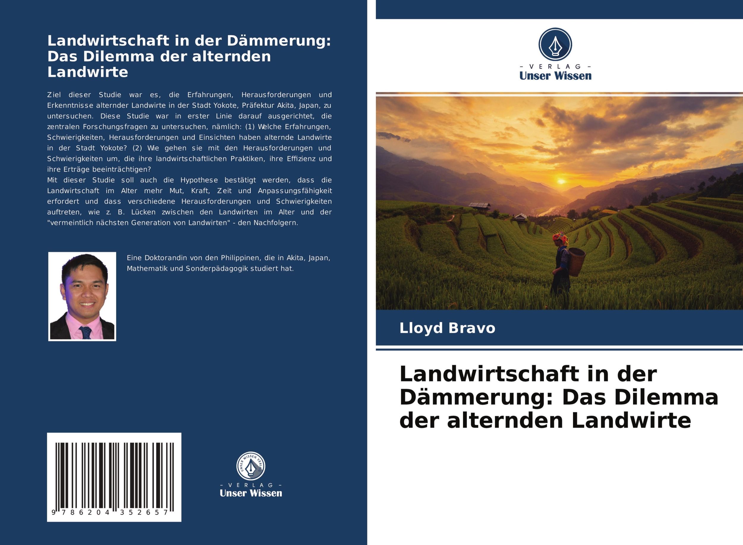 Cover: 9786204352657 | Landwirtschaft in der Dämmerung: Das Dilemma der alternden Landwirte