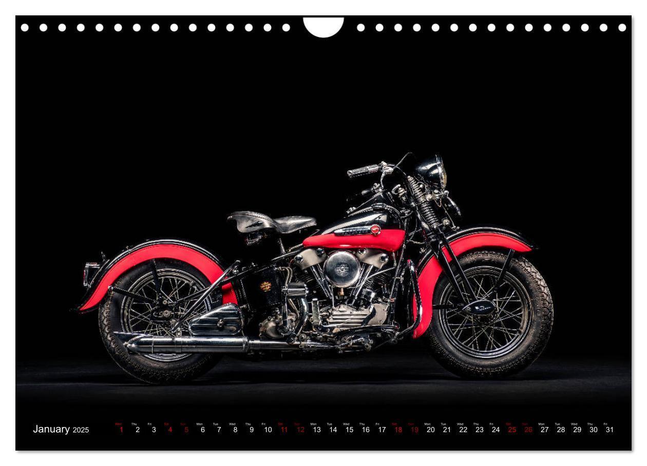 Bild: 9781325944323 | Motorcycle Legends (Wall Calendar 2025 DIN A4 landscape), CALVENDO...