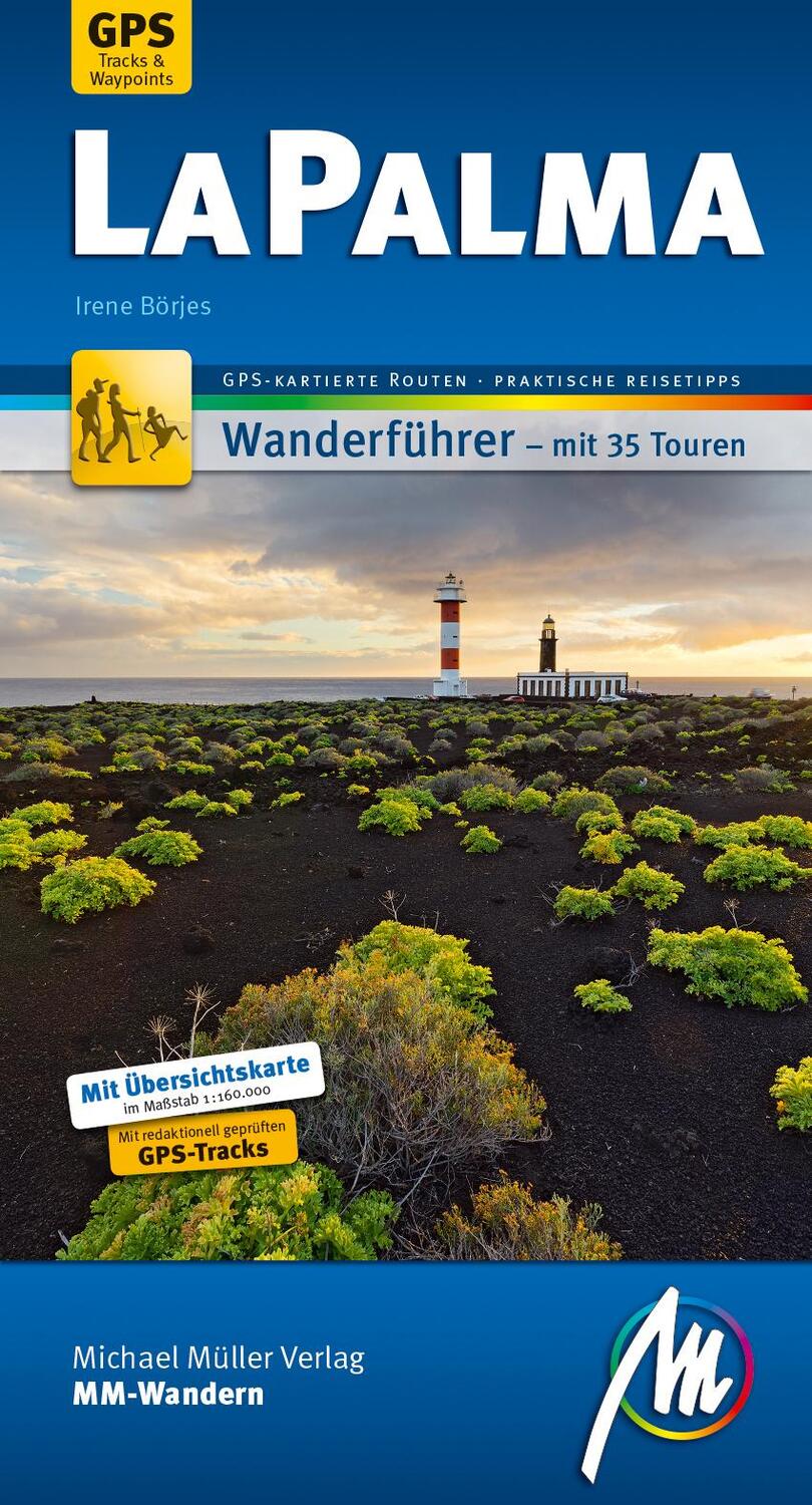 Cover: 9783956545450 | La Palma MM-Wandern Wanderführer Michael Müller Verlag | Irene Börjes