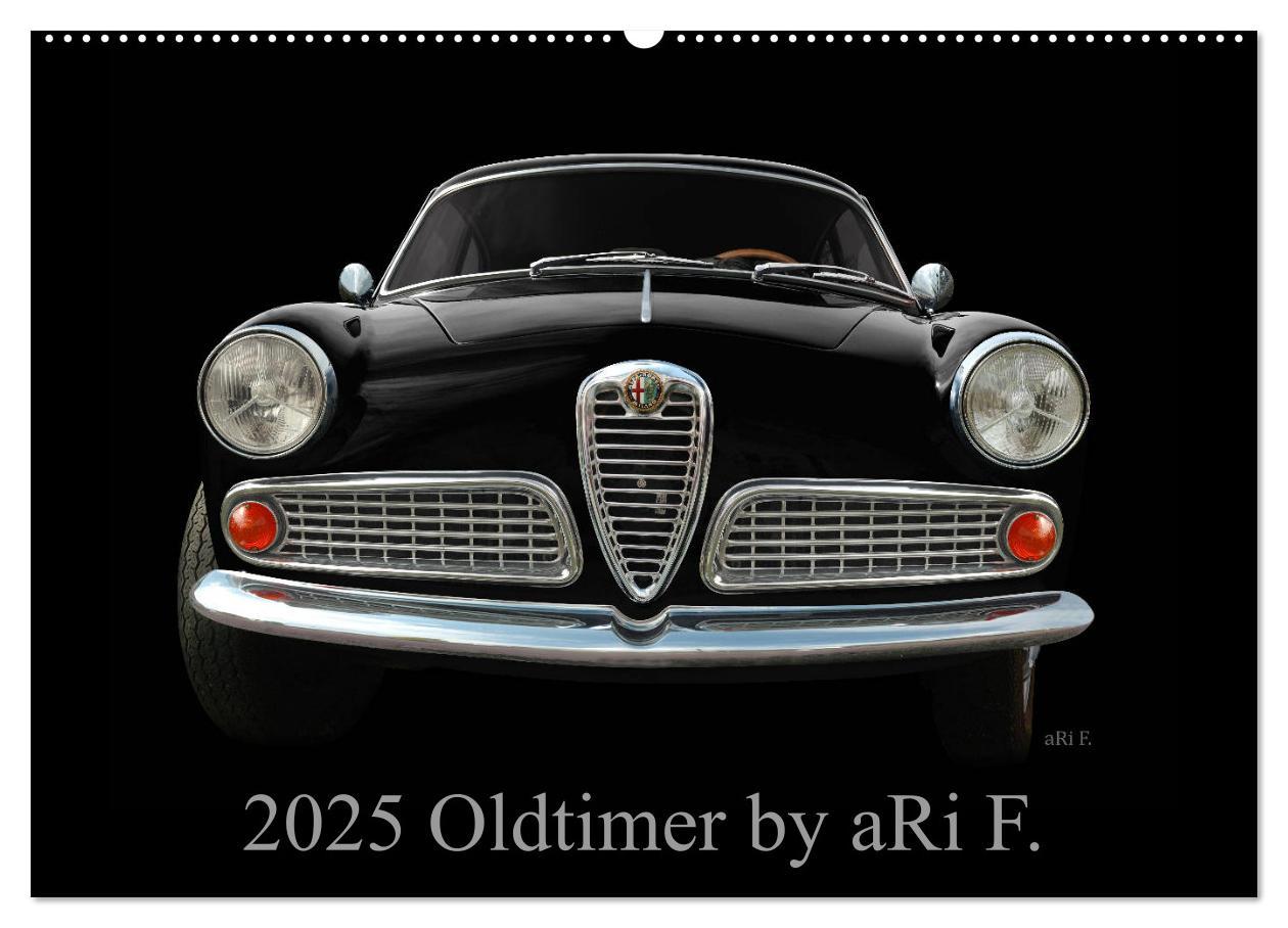 Cover: 9783435249947 | 2025 Oldtimer by aRi F. (Wandkalender 2025 DIN A2 quer), CALVENDO...