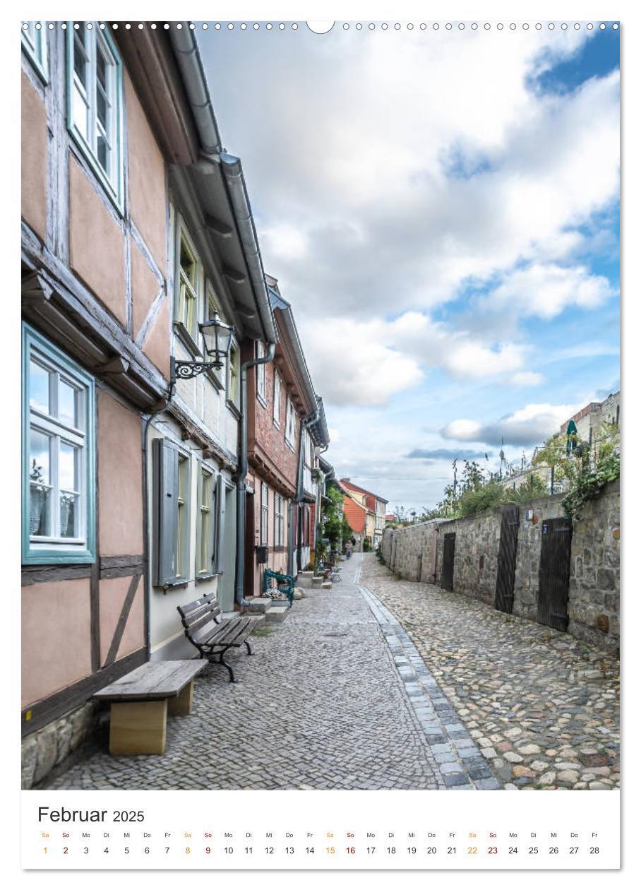 Bild: 9783435883394 | Altstadt Quedlinburg (Wandkalender 2025 DIN A2 hoch), CALVENDO...