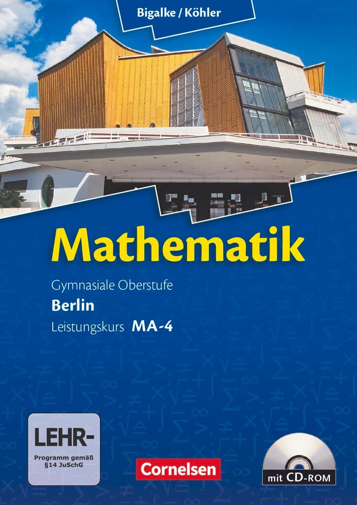 Cover: 9783060400140 | Mathematik Sekundarstufe II Leistungskurs MA-4 Qualifikationsphase....