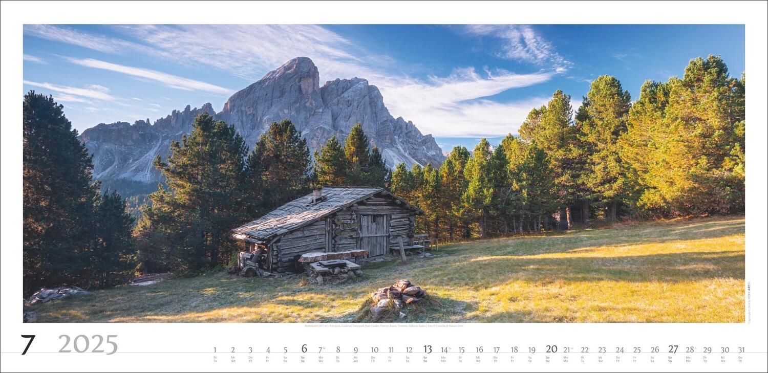 Bild: 9783839900215 | Alpenpanorama Kalender 2025 | Kalender | Spiralbindung | 14 S. | 2025