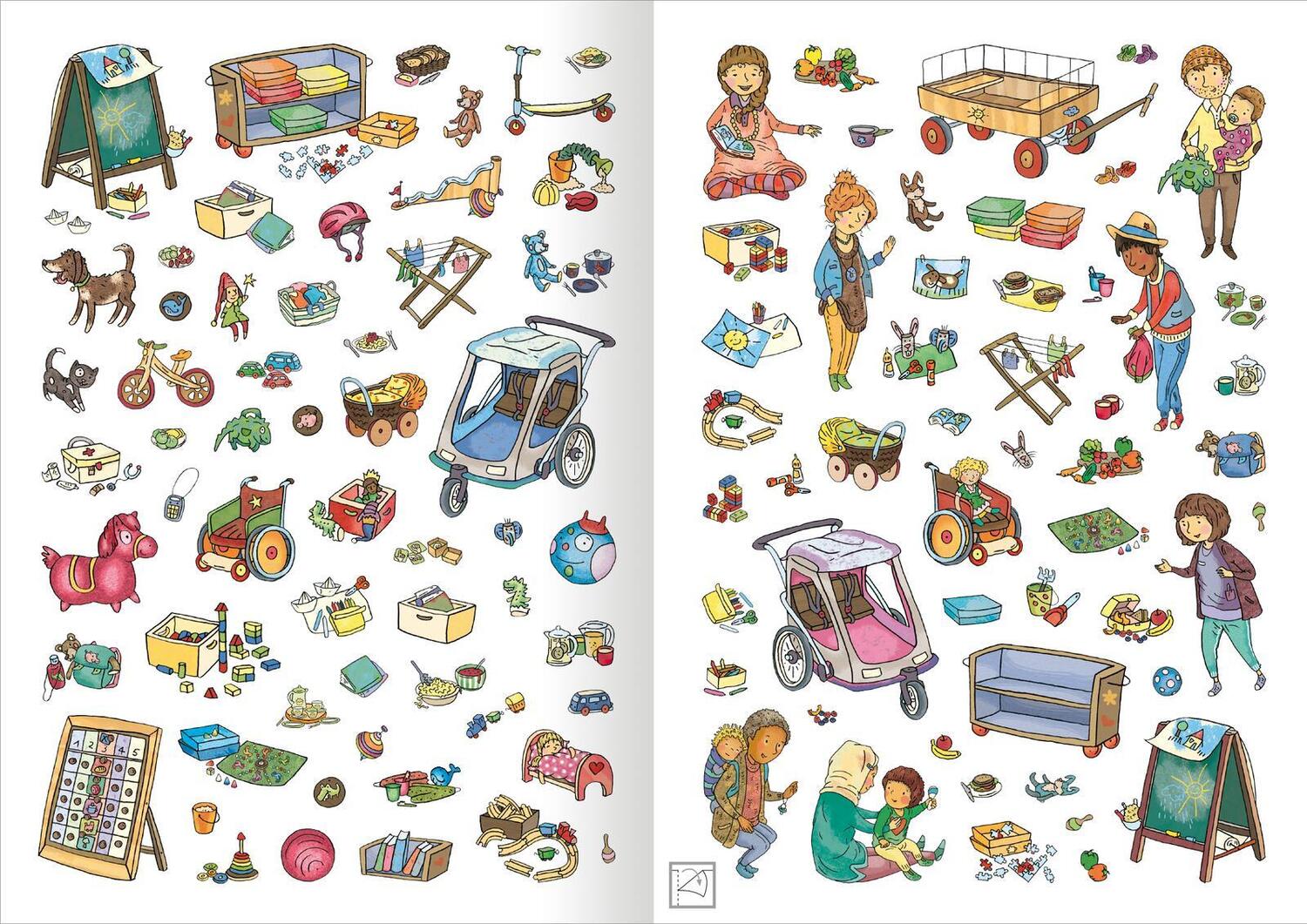 Bild: 9783845848518 | Mein Stickerheft - Kindergarten | Über 400 Sticker | Taschenbuch