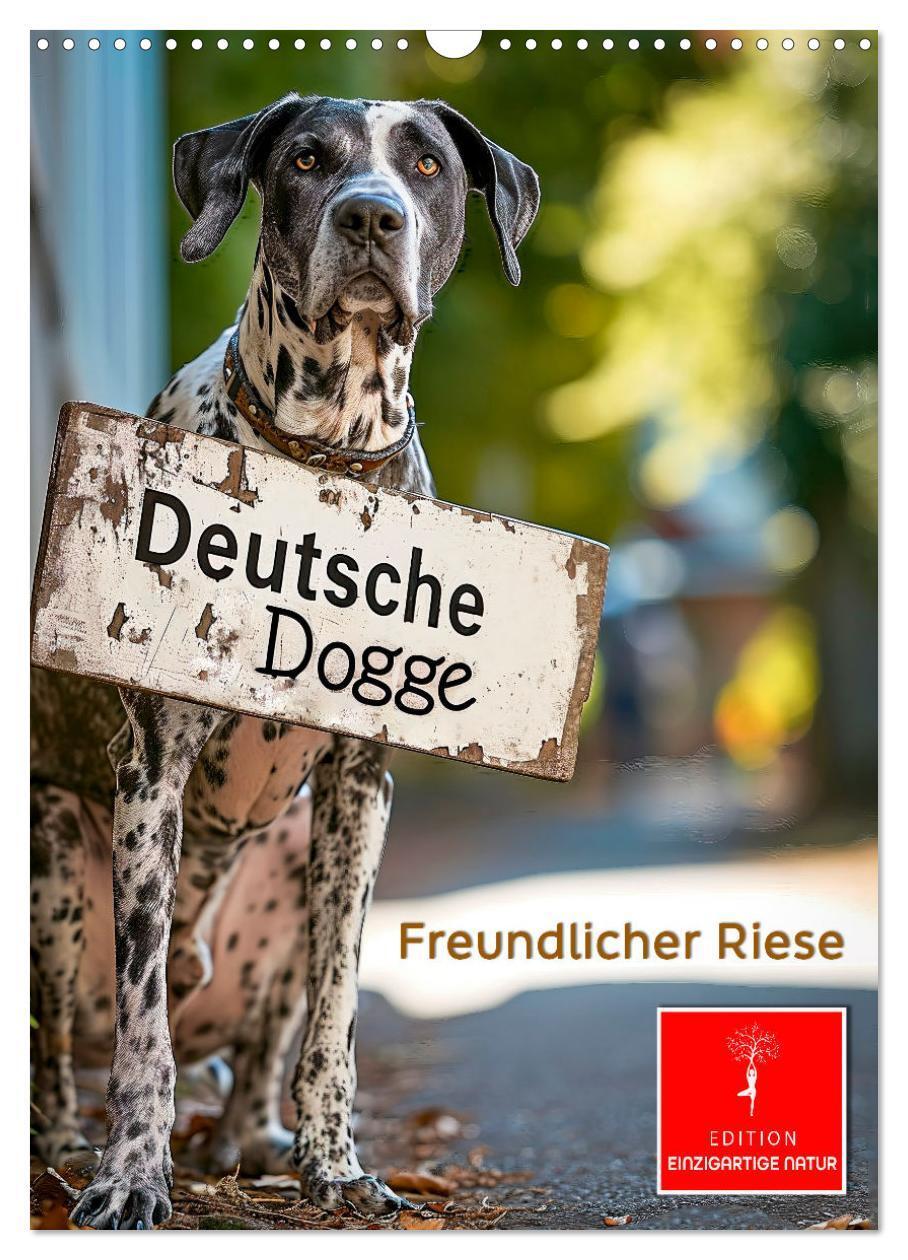 Cover: 9783383766534 | Deutsche Dogge - freundlicher Riese (Wandkalender 2025 DIN A3...