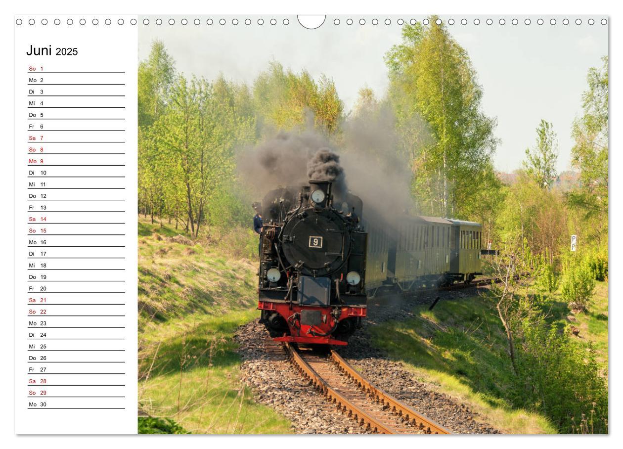 Bild: 9783435217168 | Die Mansfelder Bergwerksbahn (Wandkalender 2025 DIN A3 quer),...