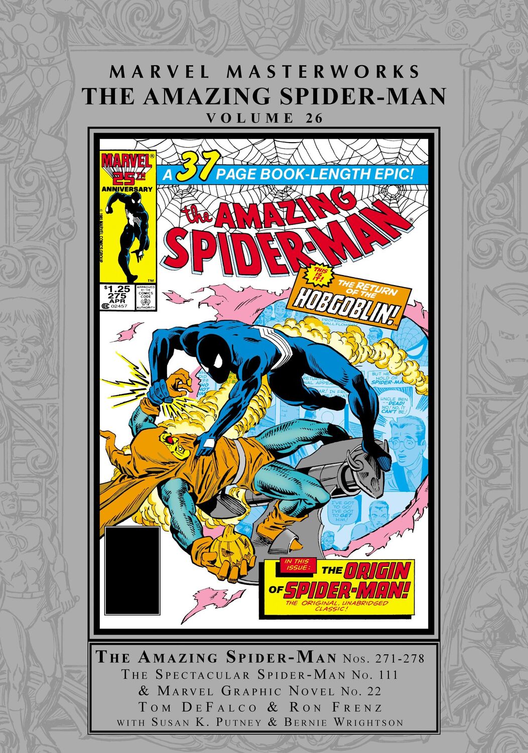 Cover: 9781302955243 | Marvel Masterworks: The Amazing Spider-Man Vol. 26 | Defalco (u. a.)