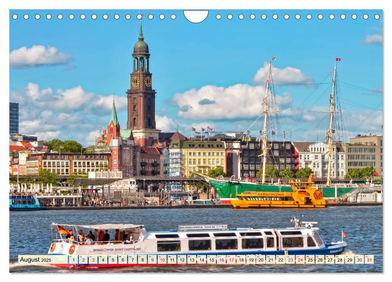 Bild: 9783435322152 | Hamburg - meine Stadt mit viel Herz (Wandkalender 2025 DIN A4...