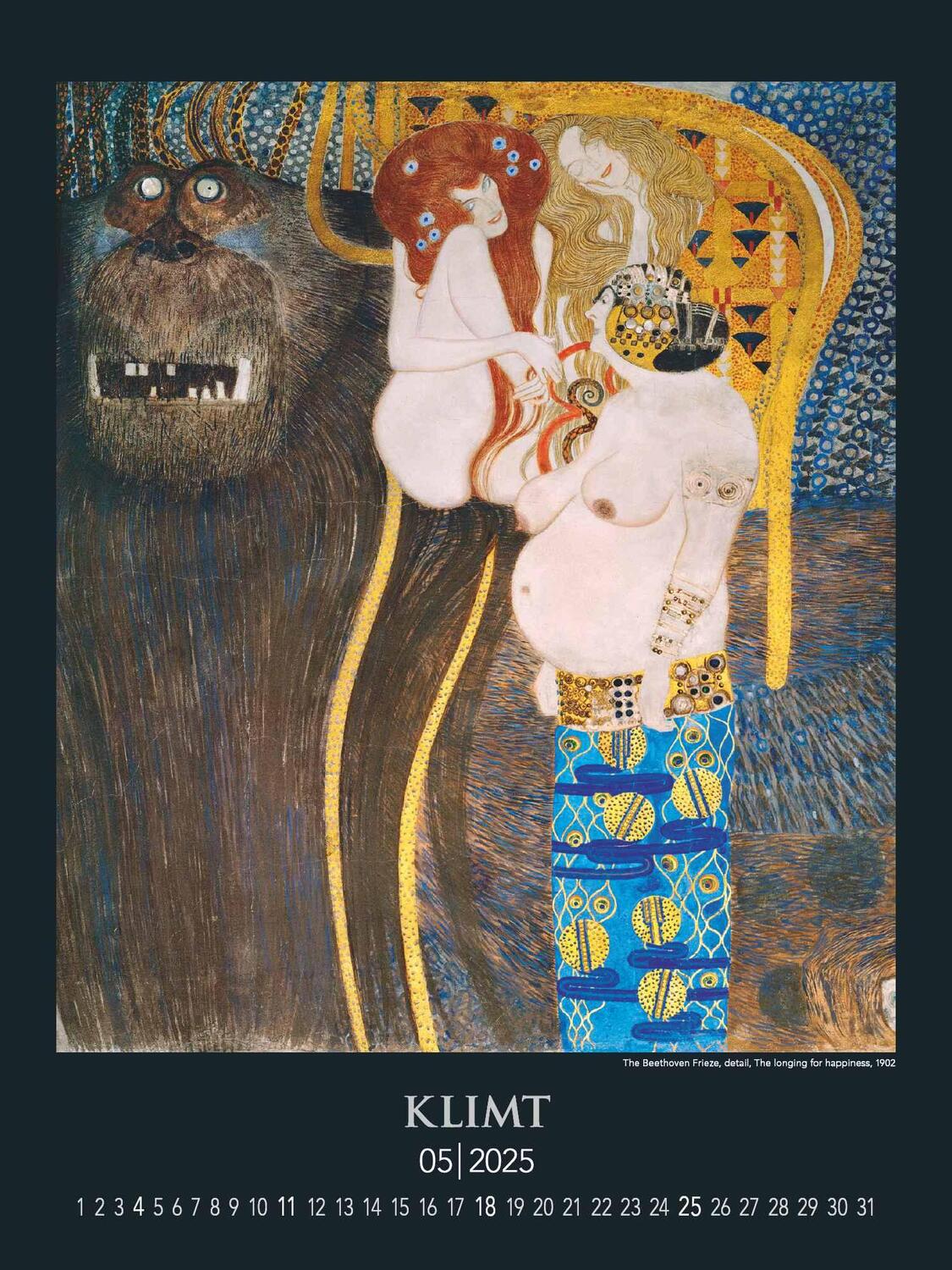 Bild: 4251732344047 | Gustav Klimt 2025 - Bild-Kalender 42x56 cm - Kunst-Kalender -...