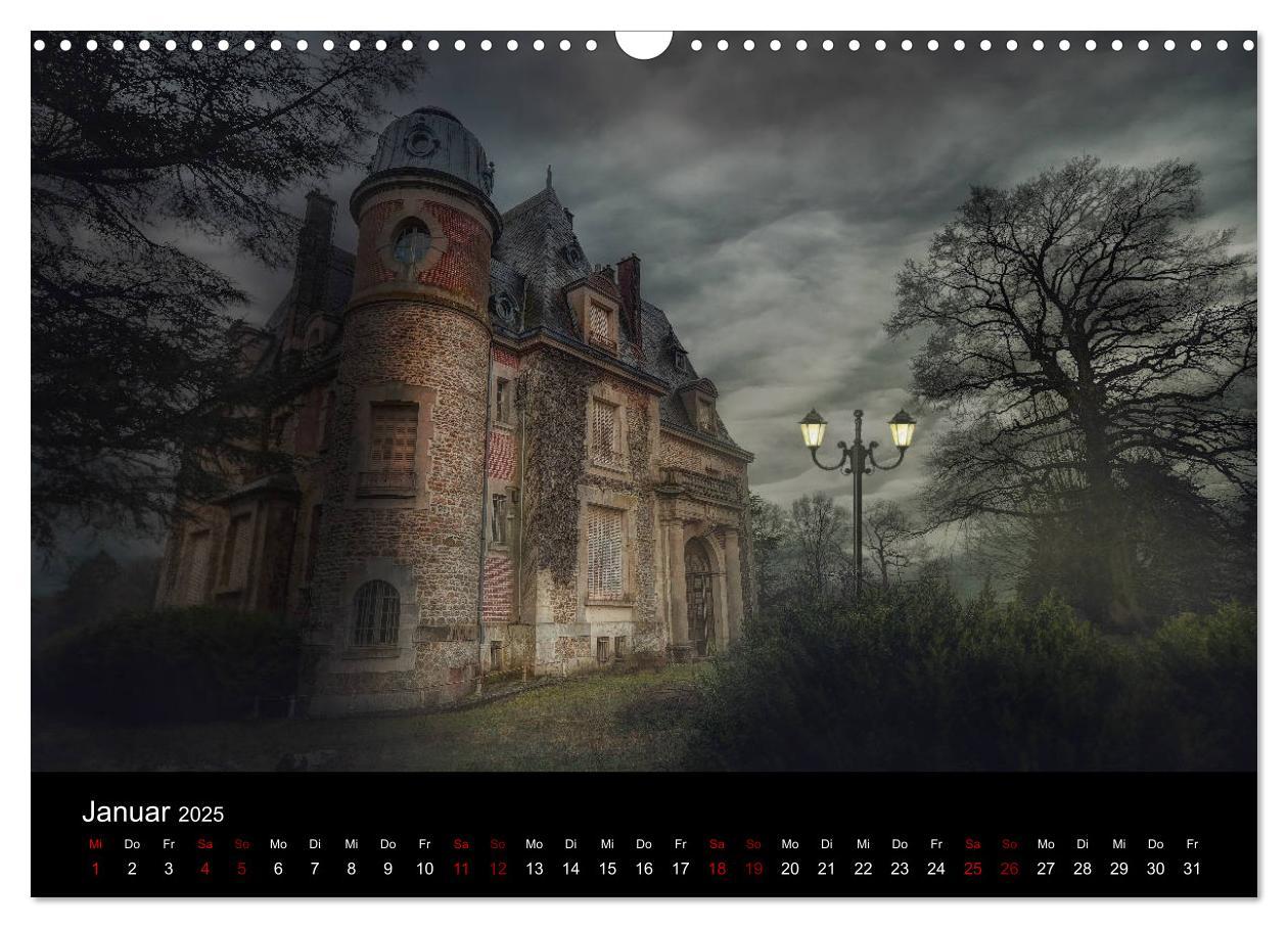 Bild: 9783435437399 | Auch von außen haben Lost Places ihren Charme (Wandkalender 2025...