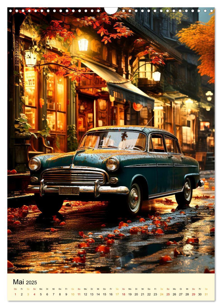 Bild: 9783435849338 | Nostalgic Cars der Traum (Wandkalender 2025 DIN A3 hoch), CALVENDO...