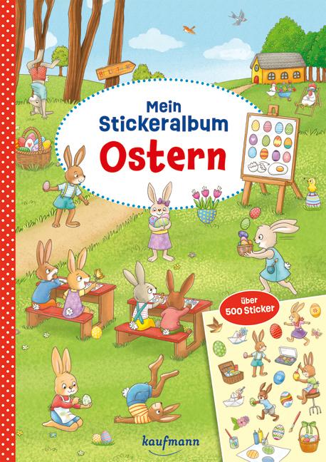 Cover: 9783780665515 | Mein Stickeralbum Ostern | Über 500 Sticker | Klara Kamlah | Broschüre