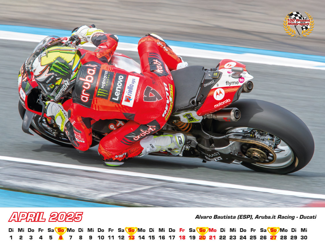 Bild: 9783948794699 | Superbike WM Kalender 2025 | Frank Pommer | Kalender | Deutsch | 2025