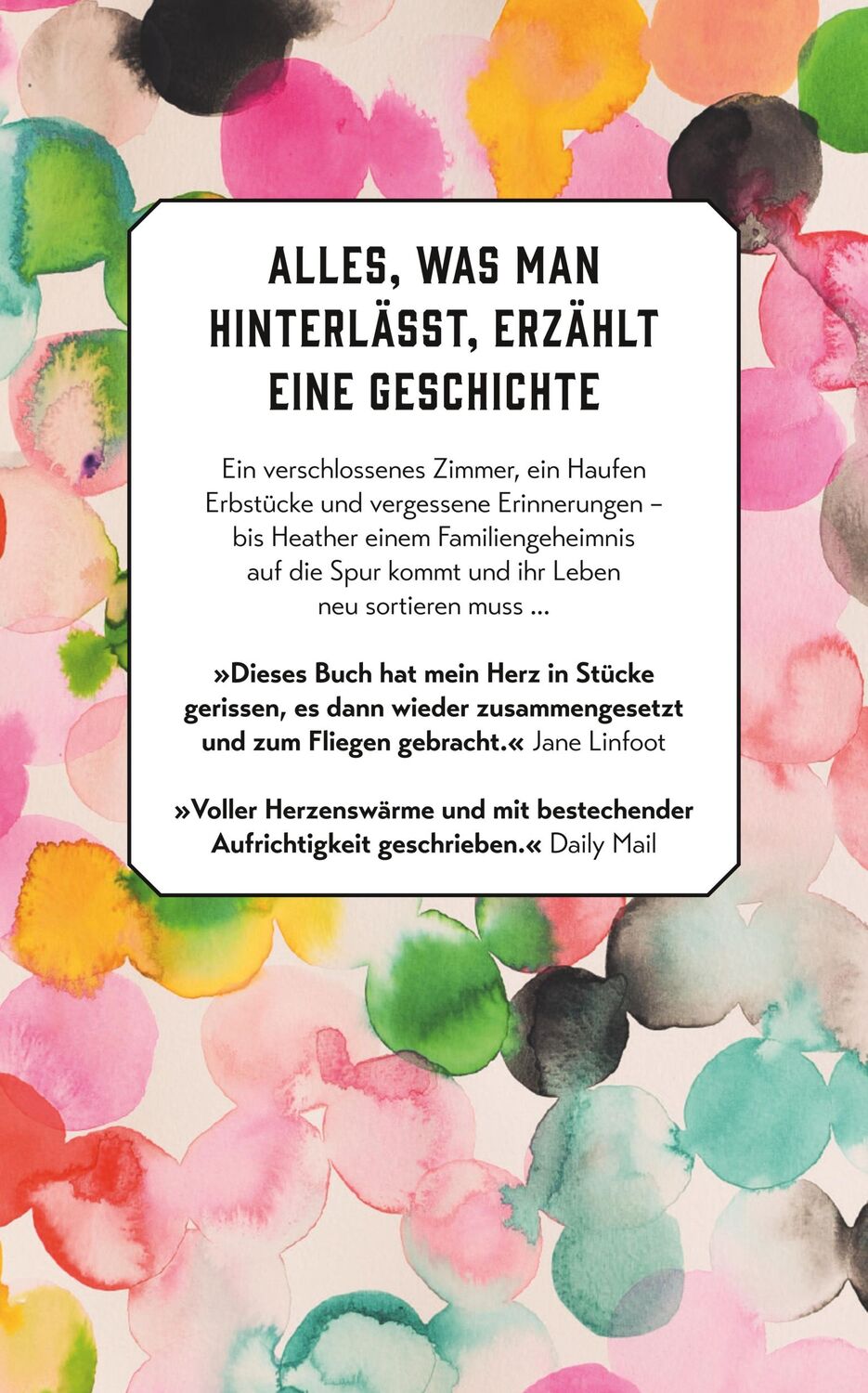 Rückseite: 9783458683179 | Die Sammlerin der Erinnerungen | Fiona Lucas | Taschenbuch | 378 S.