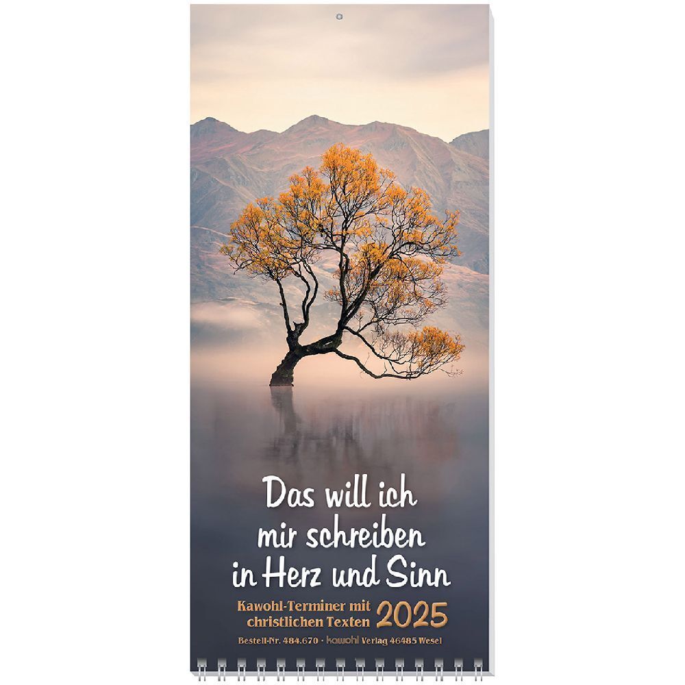 Cover: 9783754867051 | Das will ich mir schreiben in Herz und Sinn 2025 | Kalender | 14 S.