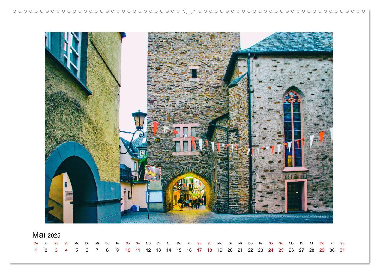 Bild: 9783435282234 | Cochem - an der Mosel (Wandkalender 2025 DIN A2 quer), CALVENDO...