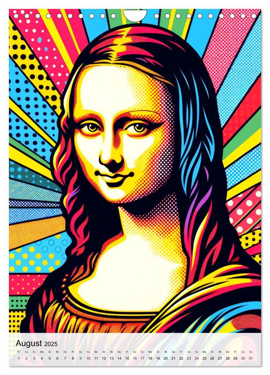 Bild: 9783383775048 | Pop Art - In der Ära der Künstlichen Intelligenz (Wandkalender 2025...