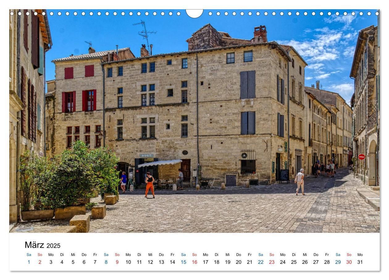 Bild: 9783435162413 | Uzés - Charmante Kleinstadt im Gard (Wandkalender 2025 DIN A3...