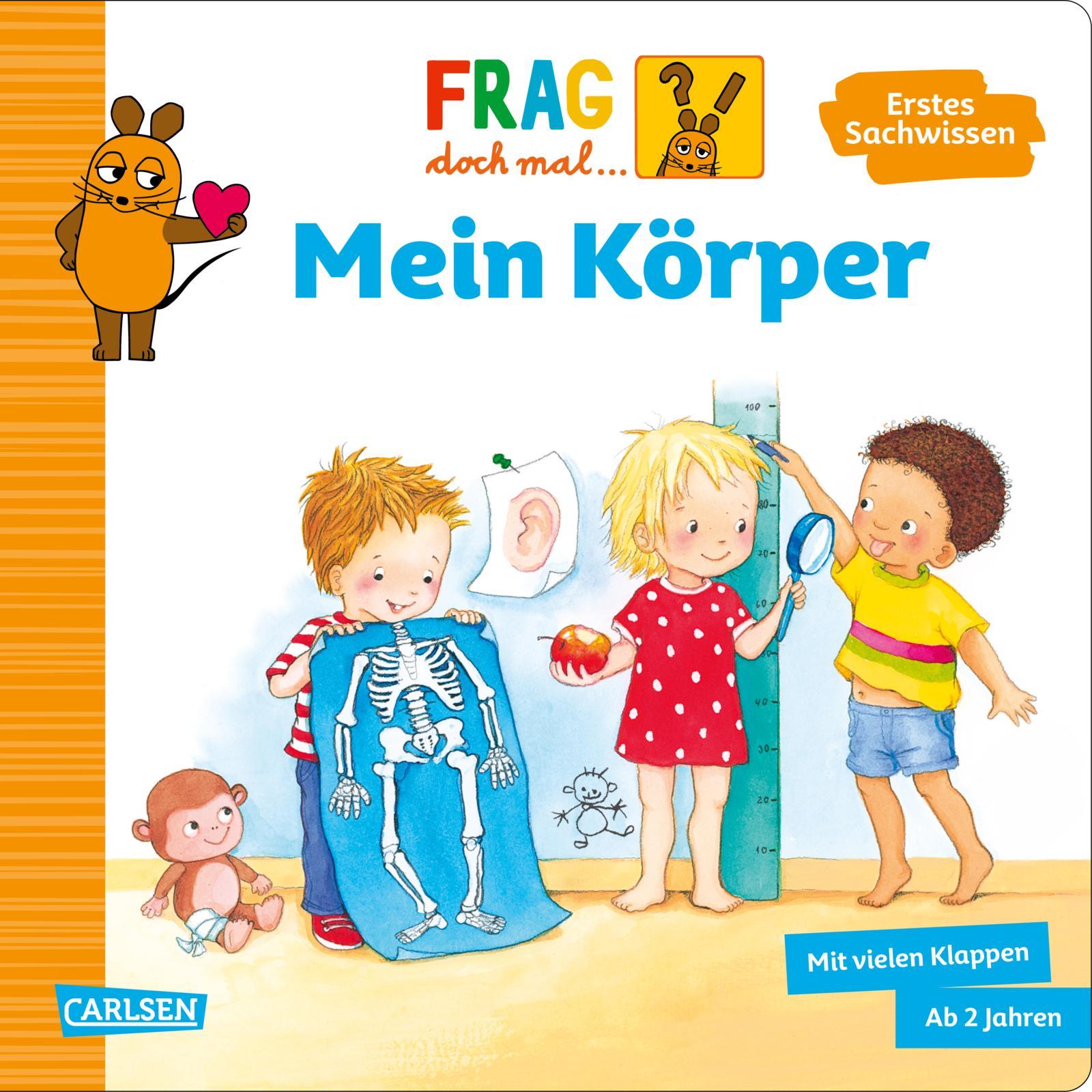 Cover: 9783551255327 | Frag doch mal ... die Maus: Mein Körper | Petra Klose | Buch | 18 S.