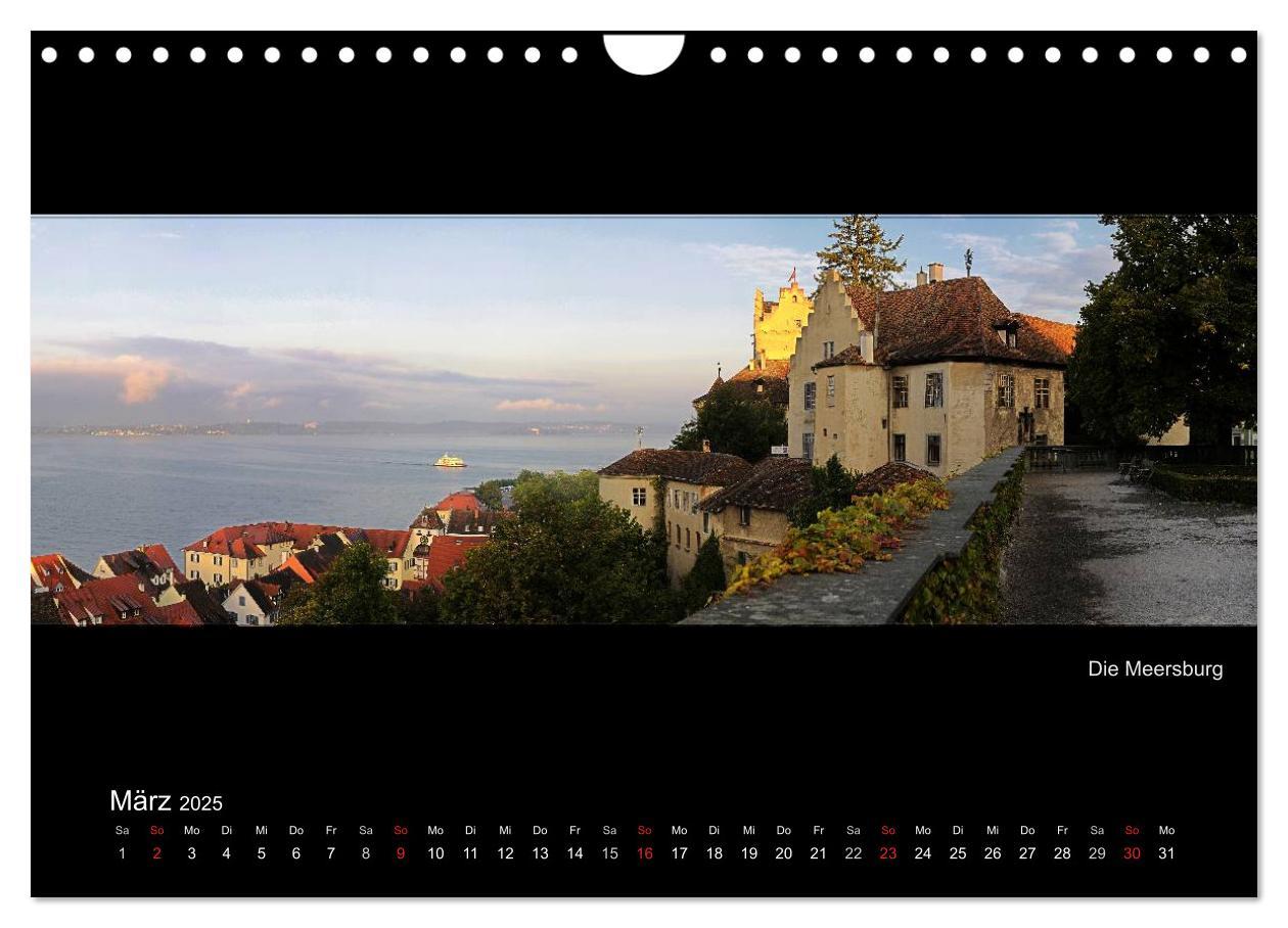 Bild: 9783435648481 | Panoramen vom Bodensee (Wandkalender 2025 DIN A4 quer), CALVENDO...