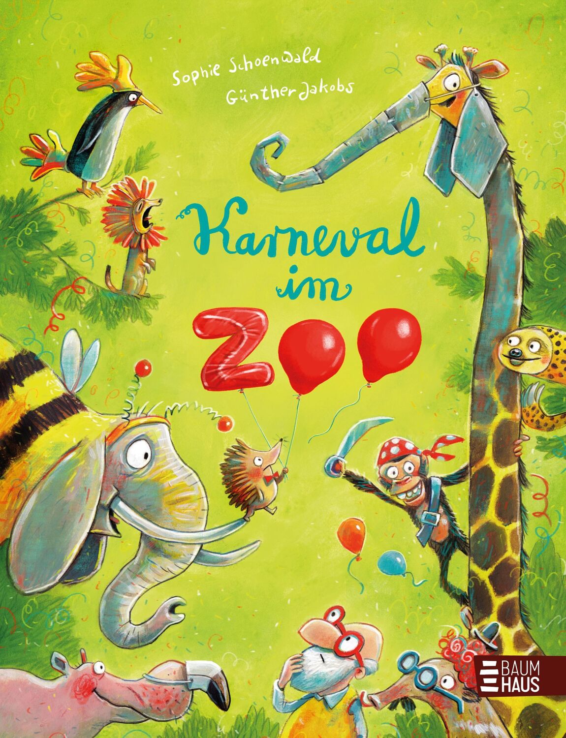 Cover: 9783414825438 | Karneval im Zoo | Band 2 | Sophie Schoenwald | Buch | Zoo-Reihe | 2019