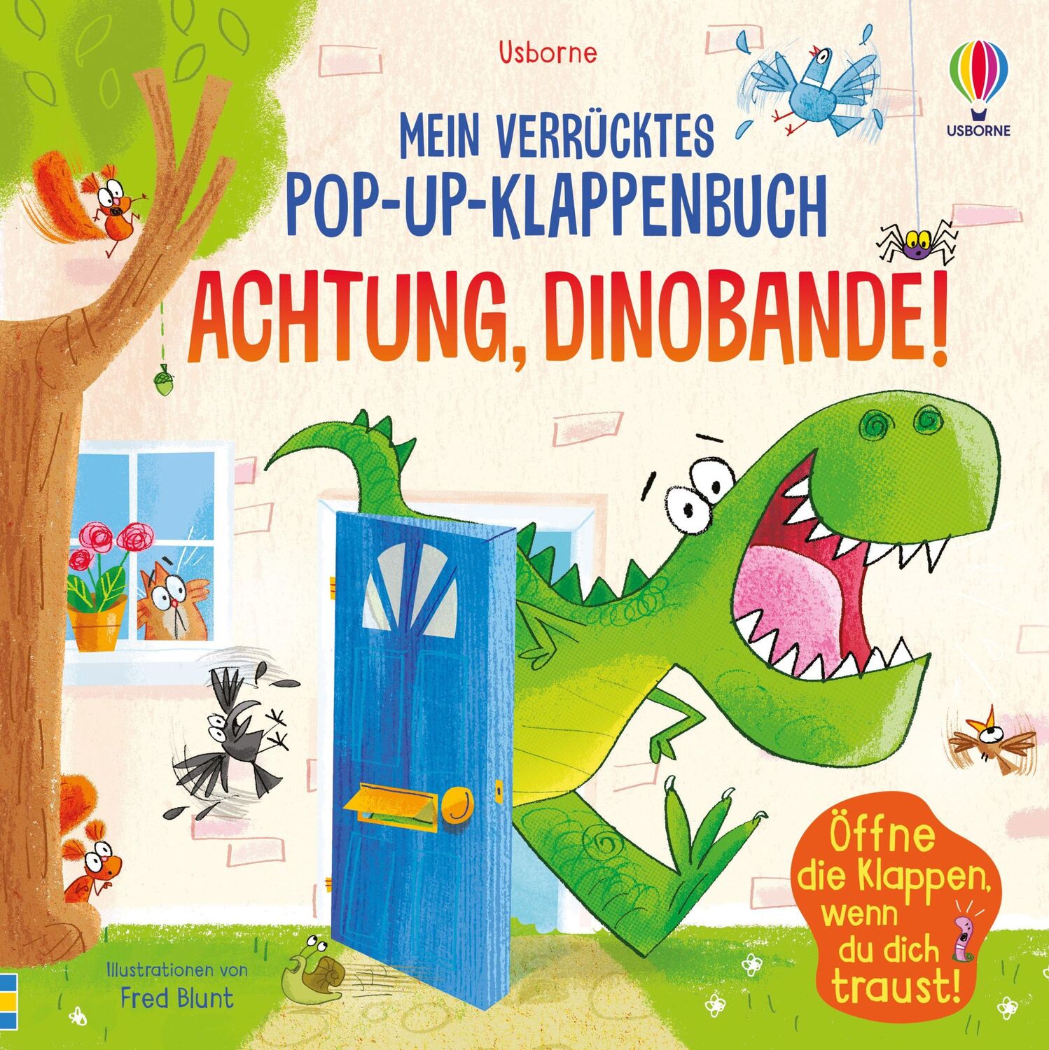 Cover: 9781789418064 | Mein verrücktes Pop-up-Klappenbuch: Achtung, Dinobande! | Sam Taplin