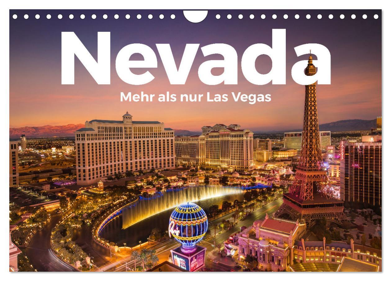 Cover: 9783435009114 | Nevada - Mehr als nur Las Vegas (Wandkalender 2025 DIN A4 quer),...