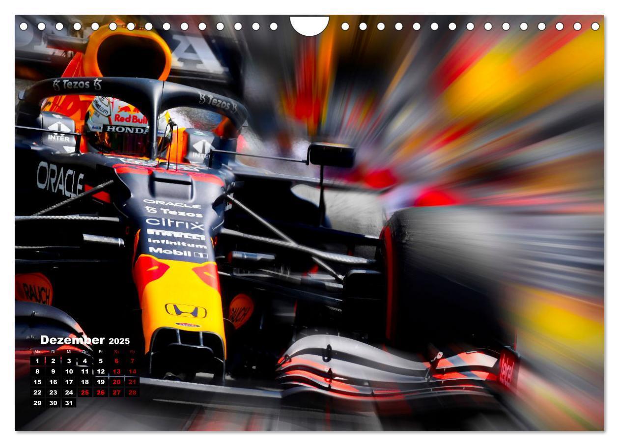 Bild: 9783435001231 | Leidenschaft Formel 1 (Wandkalender 2025 DIN A4 quer), CALVENDO...