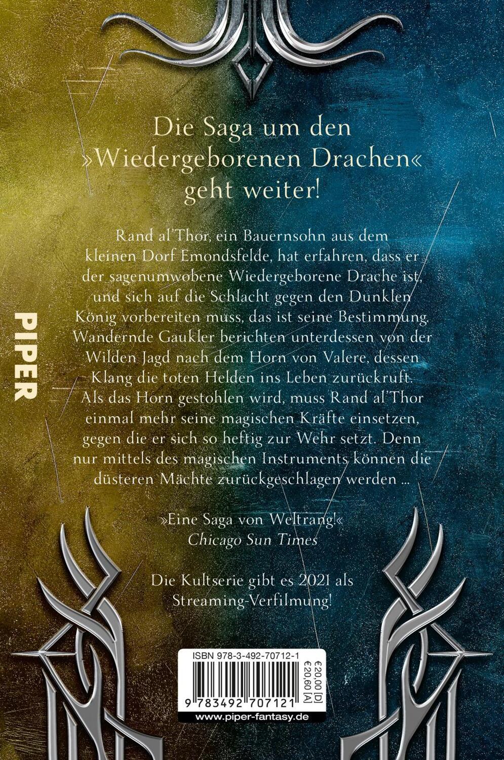 Rückseite: 9783492707121 | Das Rad der Zeit 2 | Robert Jordan | Taschenbuch | Das Rad der Zeit