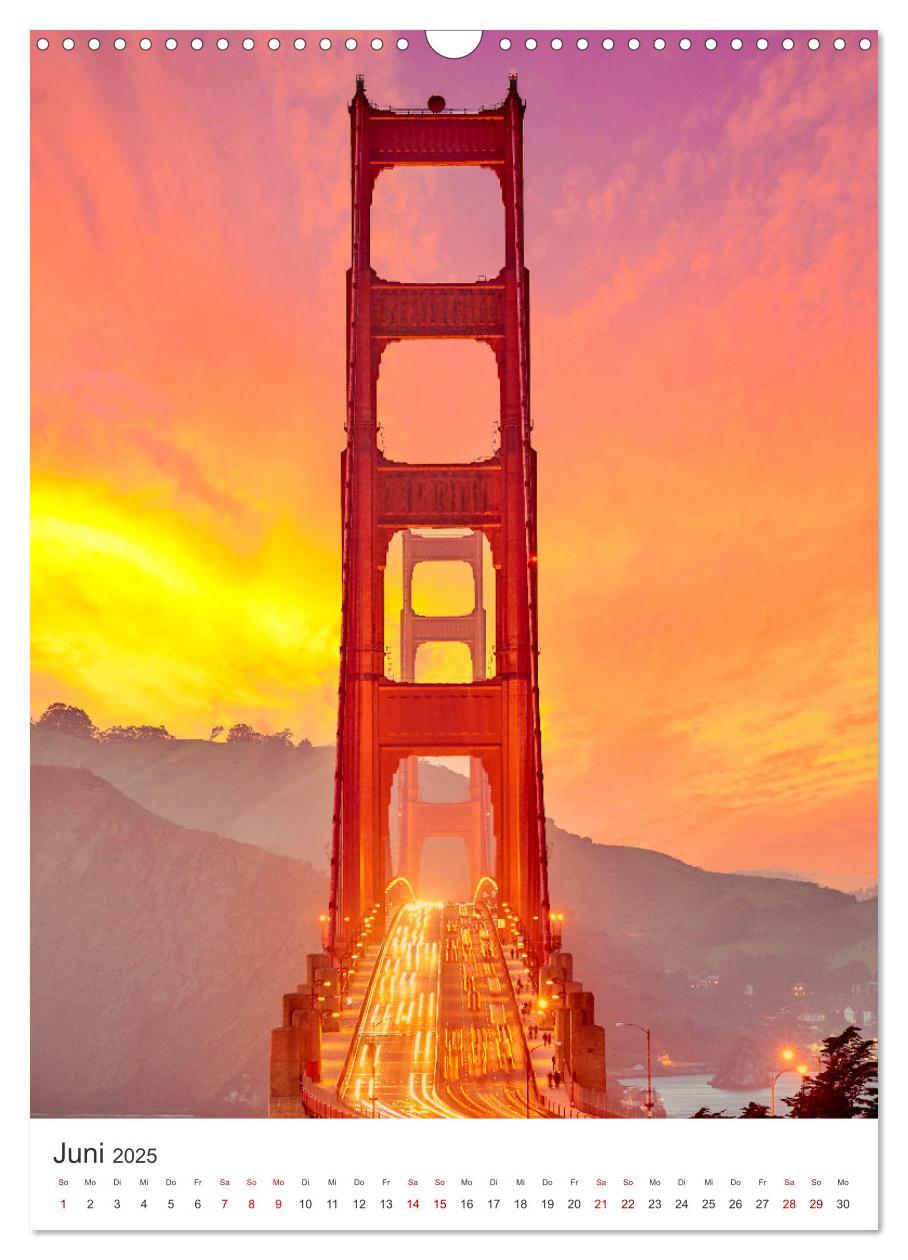 Bild: 9783435885299 | San Francisco - Eine Reise nach Kalifornien. (Wandkalender 2025 DIN...