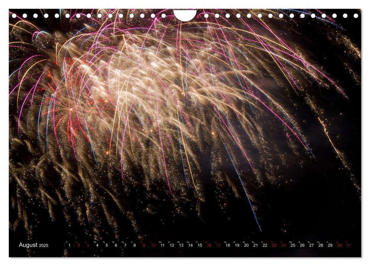 Bild: 9783435063017 | Feuerwerk - Kunstwerke am Himmel (Wandkalender 2025 DIN A4 quer),...