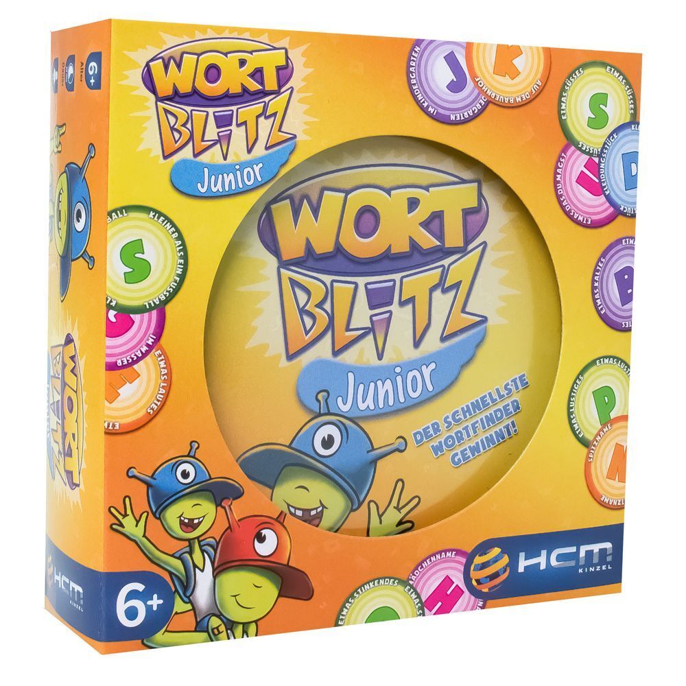 Cover: 4018928551616 | Wortblitz Junior (Kartenspiel) | Spiel | Deutsch | 2021 | HCM Kinzel