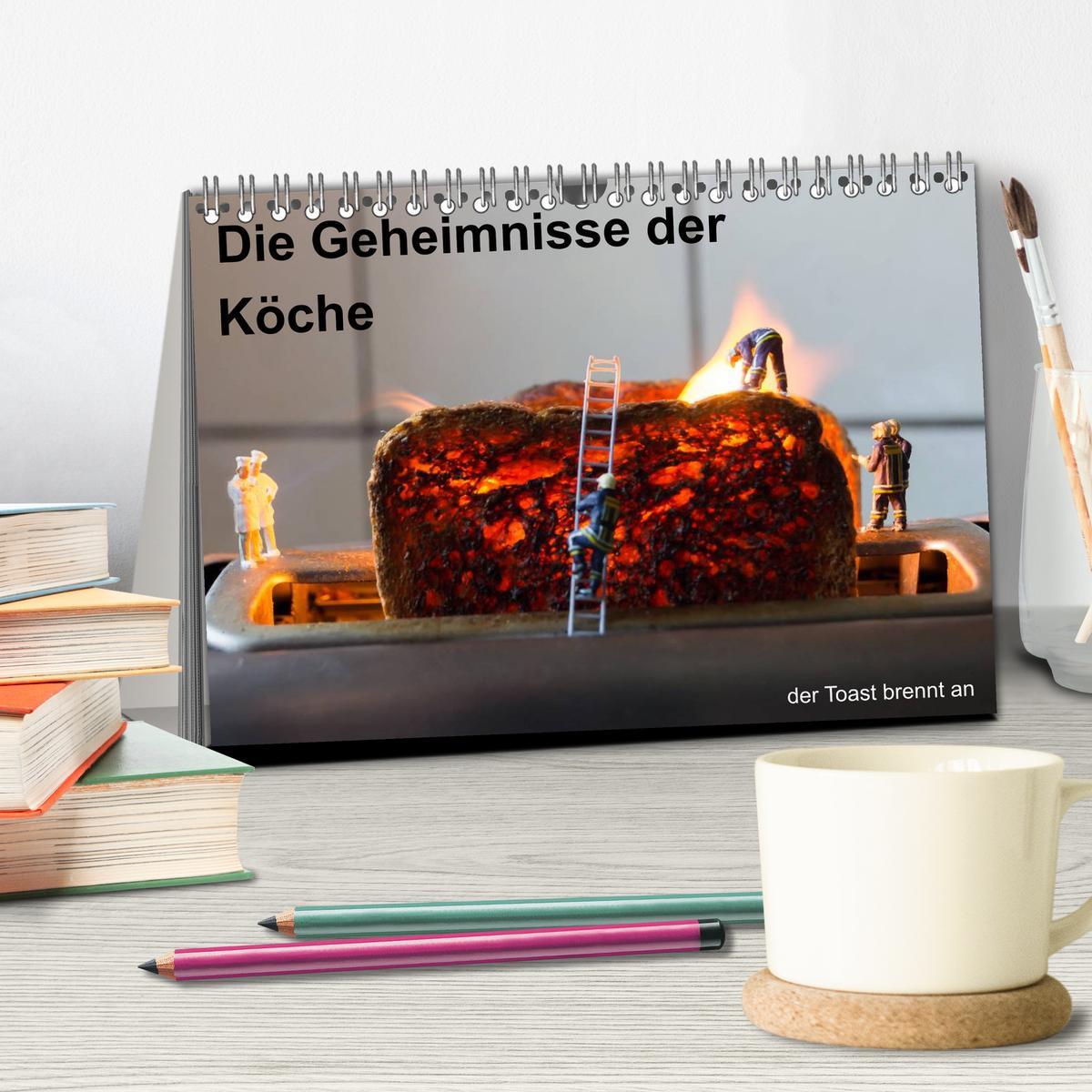 Bild: 9783435770458 | Die wahren Köche (Tischkalender 2025 DIN A5 quer), CALVENDO...