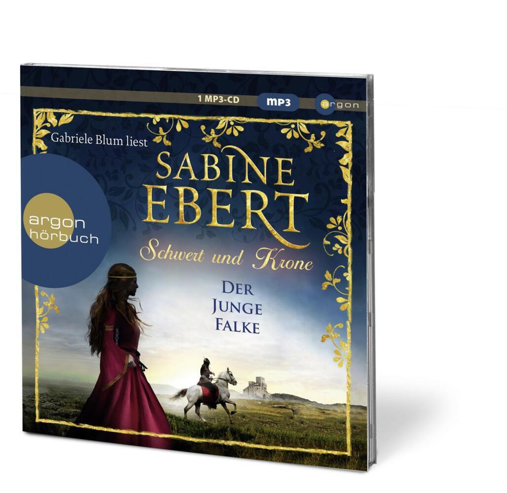 Bild: 9783839894385 | Schwert und Krone - Der junge Falke, 1 Audio-CD, 1 MP3 | Sabine Ebert