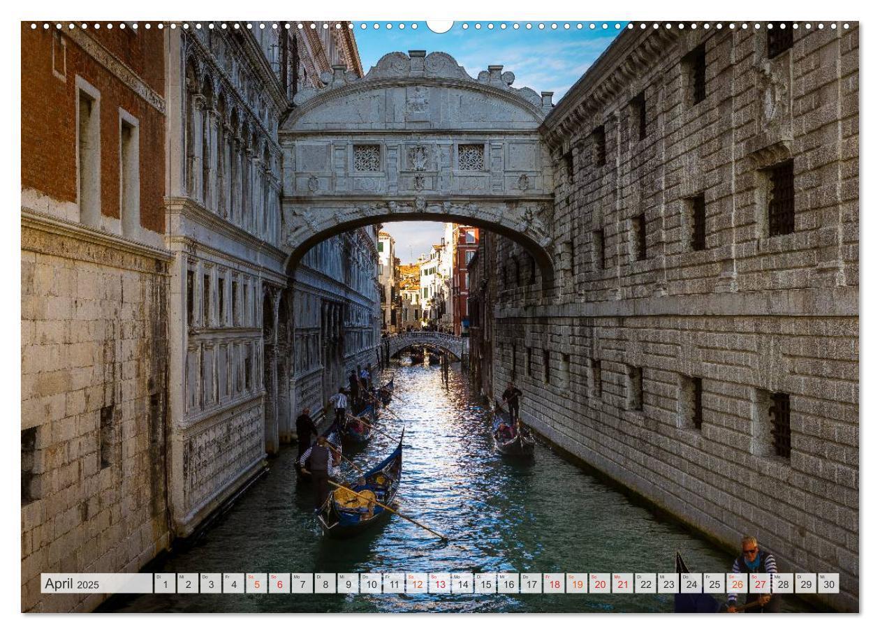 Bild: 9783435534289 | Wundervolles Venedig (Wandkalender 2025 DIN A2 quer), CALVENDO...