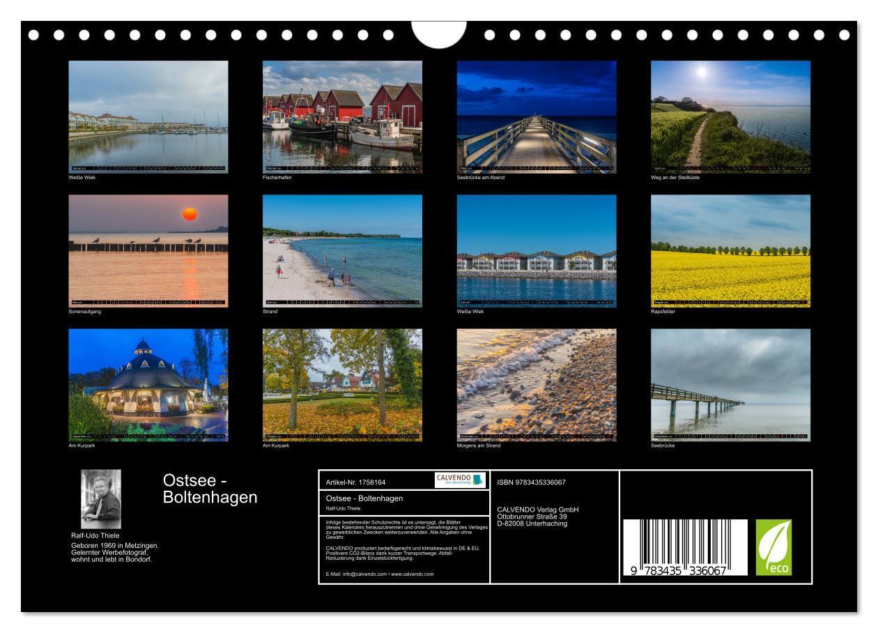 Bild: 9783435336067 | Ostsee - Boltenhagen (Wandkalender 2025 DIN A4 quer), CALVENDO...