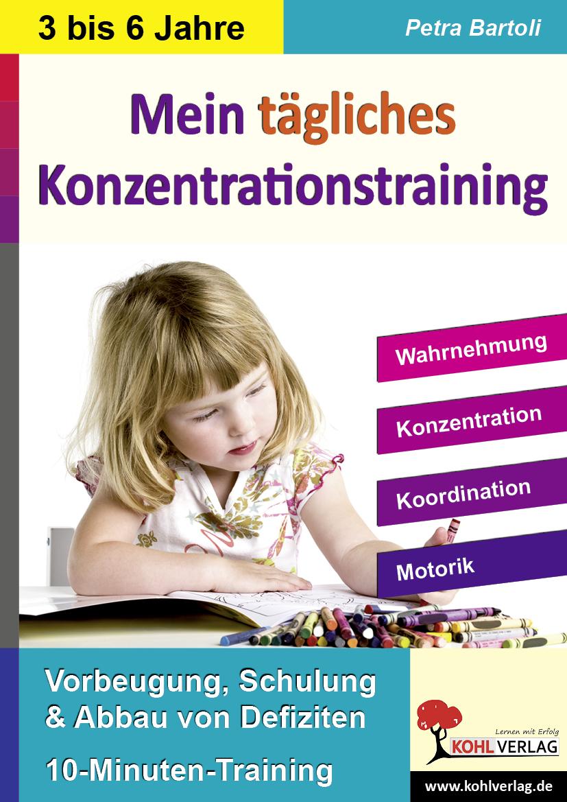 Cover: 9783866322998 | Mein tägliches Konzentrationstraining Kindergarten &amp; Vorschule. Bis...