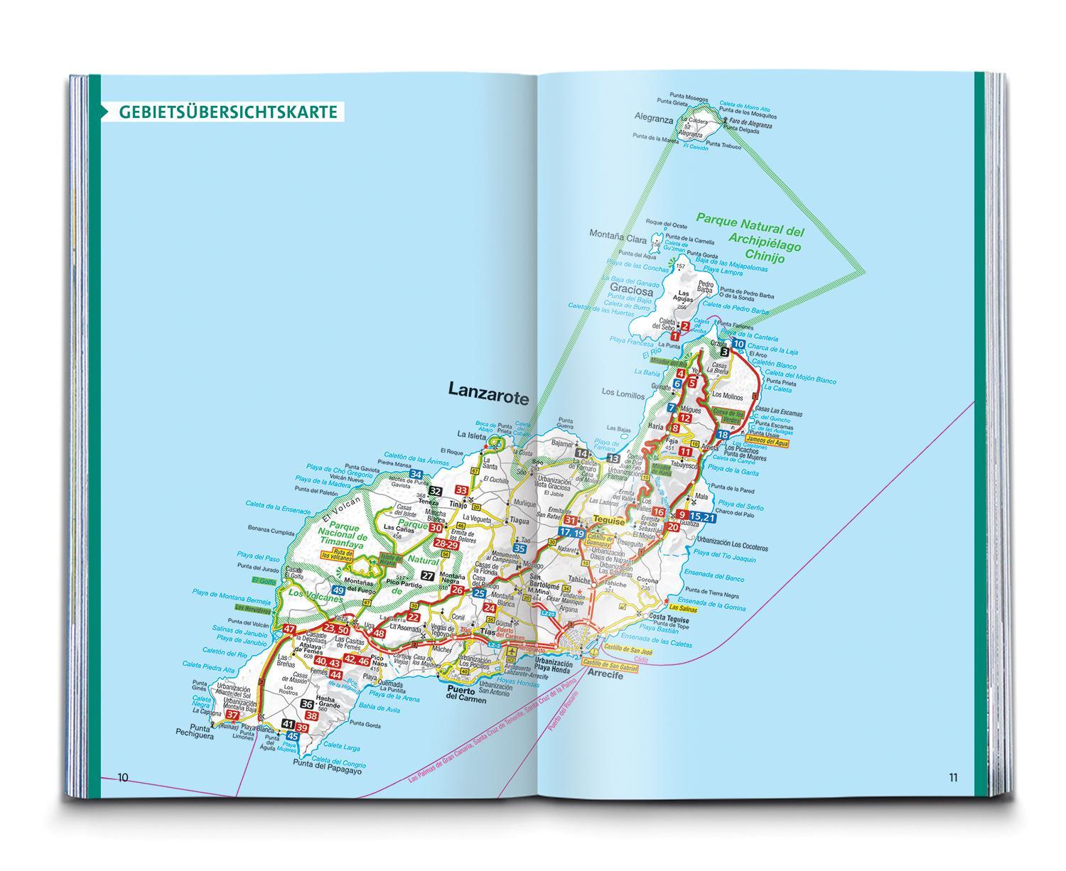 Bild: 9783991542162 | KOMPASS Wanderführer Lanzarote, 50 Touren mit Extra-Tourenkarte | Will