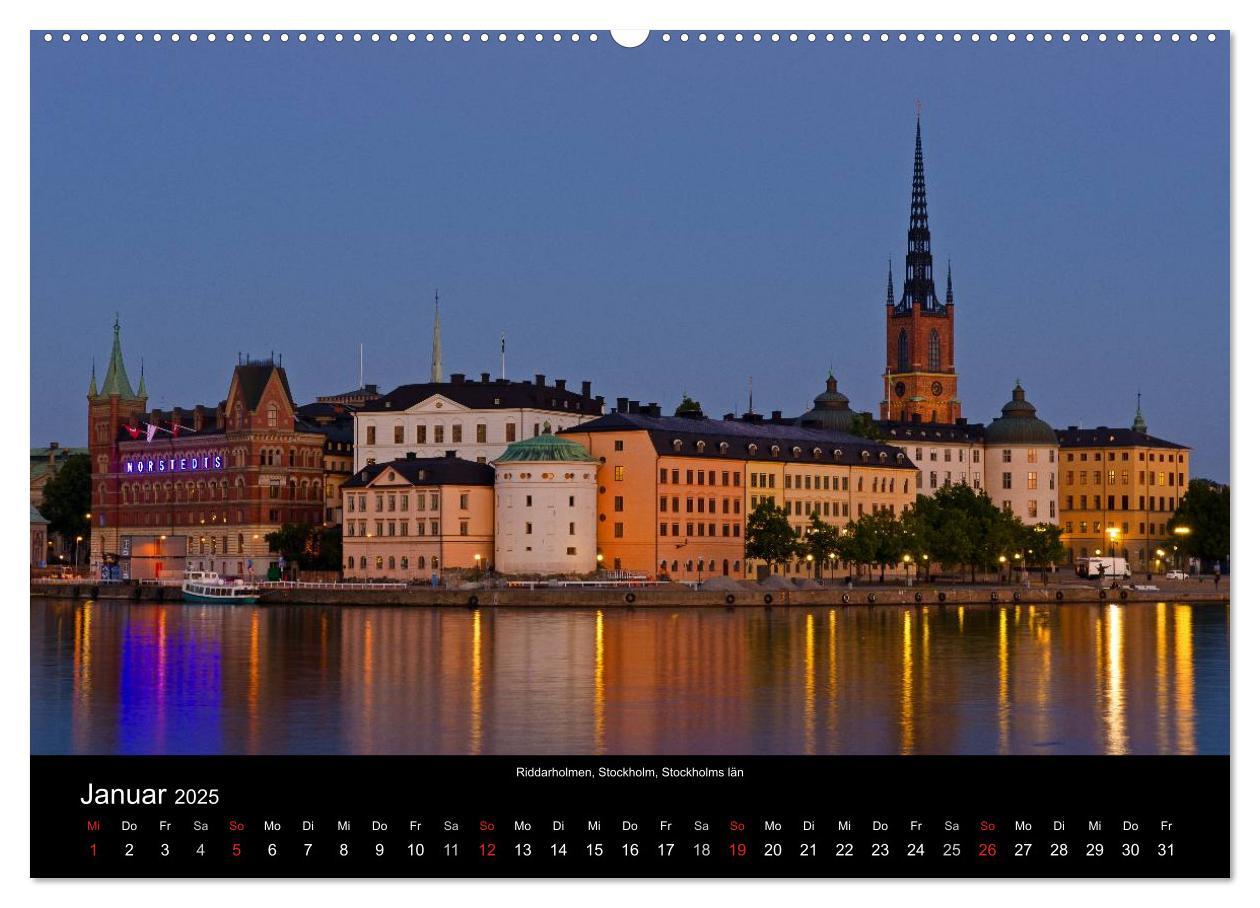 Bild: 9783435564170 | Südschweden (Wandkalender 2025 DIN A2 quer), CALVENDO Monatskalender