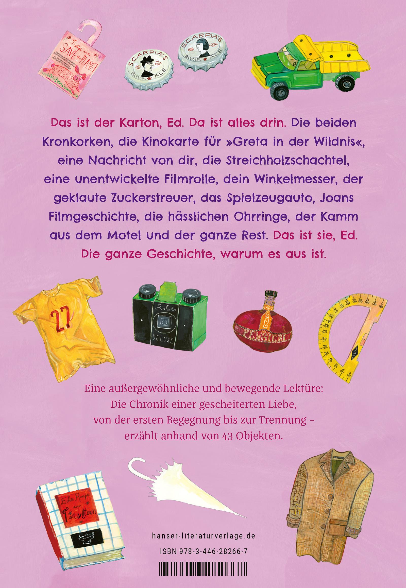 Bild: 9783446282667 | 43 Gründe, warum es aus ist | Daniel Handler | Taschenbuch | 368 S.