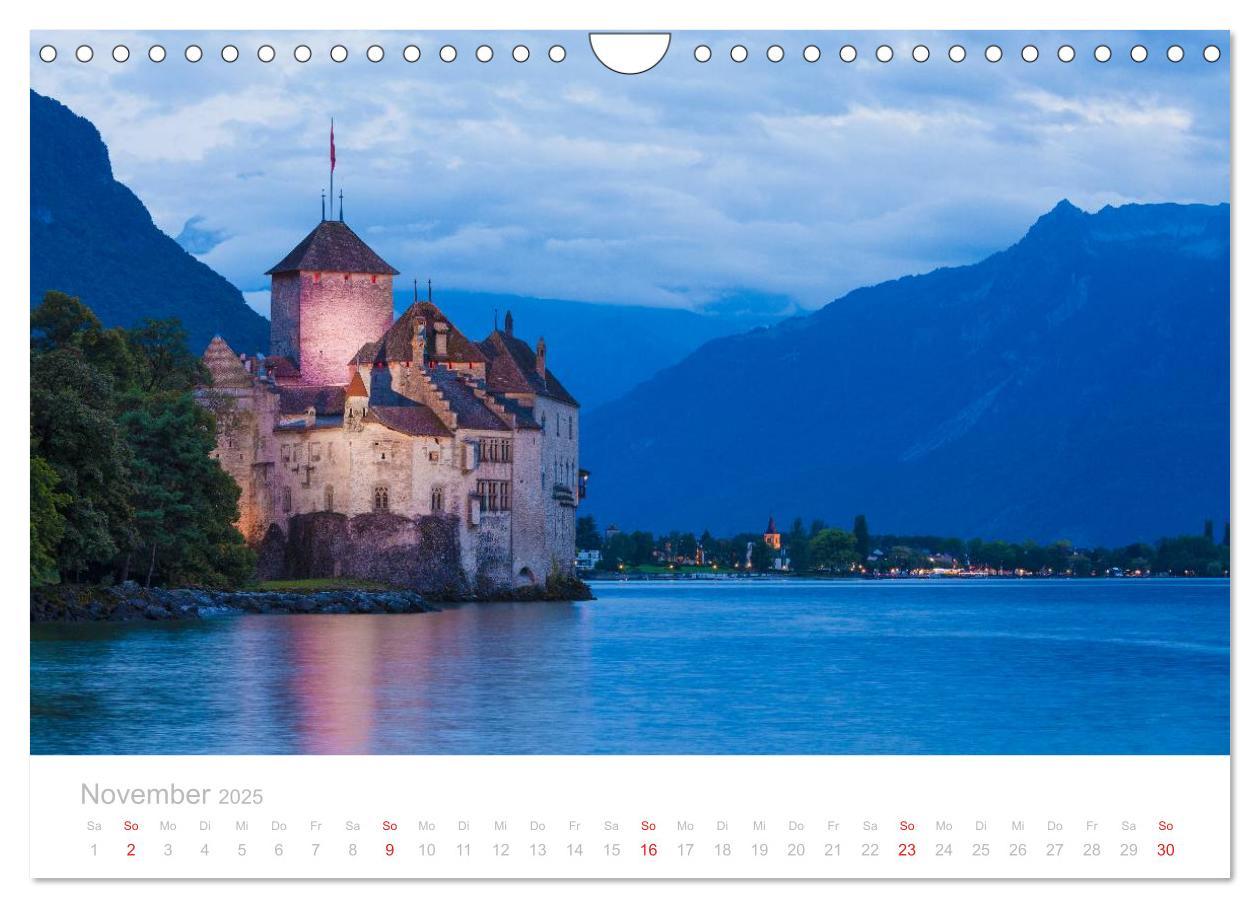 Bild: 9783435642748 | GENFER SEE Das Schweizer Ufer (Wandkalender 2025 DIN A4 quer),...