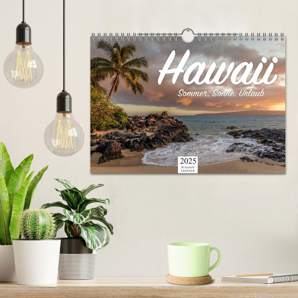 Bild: 9783435162390 | Hawaii - Sommer, Sonne, Urlaub (Wandkalender 2025 DIN A4 quer),...