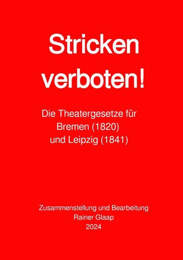 Cover: 9783758478505 | Stricken verboten! | Rainer Glaap | Taschenbuch | 88 S. | Deutsch