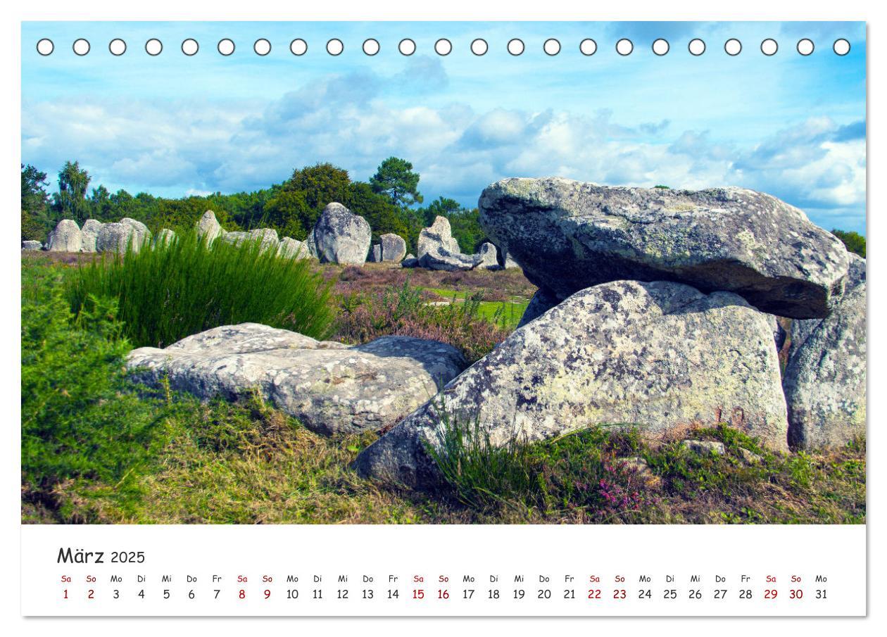 Bild: 9783435052059 | Magische Orte - Steinkreise, Dolmen, Megalithen (Tischkalender 2025...