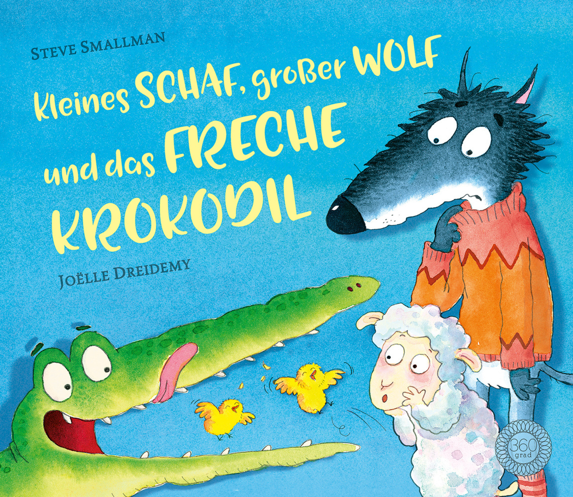 Cover: 9783961855445 | Kleines Schaf und großer Wolf und das freche Krokodil | Bilderbuch