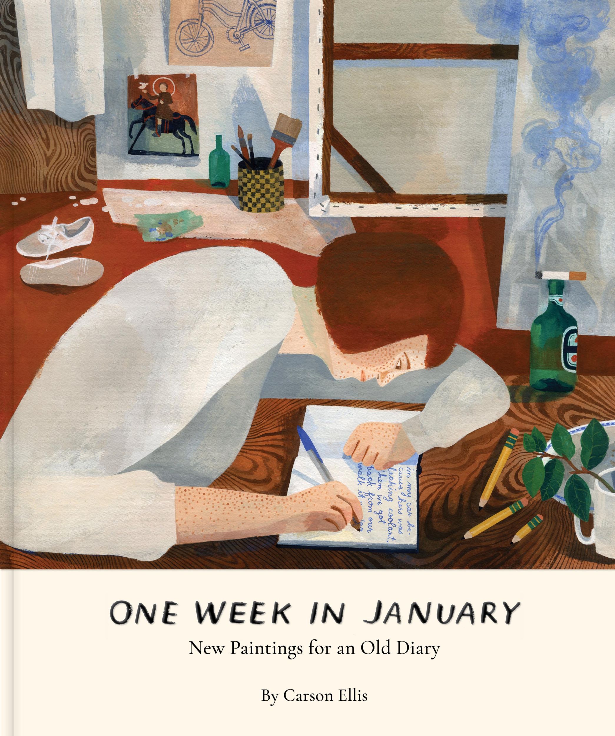 Cover: 9781797216959 | One Week in January | New Paintings for an Old Diary | Carson Ellis